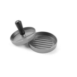 Presă manuală pentru hamburgeri - 120 mm | Hendi 513026 Ideală pentru fast-food-uri, bucătării de restaurant și hotel, precum și alte unități de gastronomie care oferă hamburgeri.
