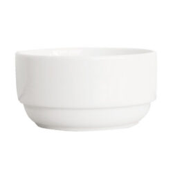 Bolul pentru supă Gastro - 250 ml este alegerea ideală pentru servirea elegantă a supelor, salatelor și a altor preparate în unități horeca.