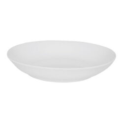Farfuria adâncă elegantă Simple - Ø 21 cm, cu design minimalist, ideală pentru restaurante, bufete, cantine etc.