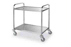 Cărucior de servire, 2 rafturi, max. 50 kg | 810002