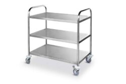 Cărucior de servire, 3 rafturi, max. 50 kg | 810101