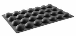 Formă de silicon SEMI-SPHERE - 600x395x35 mm | Hendi 677216
