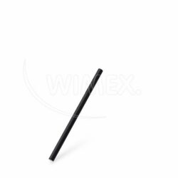 Pai din hârtie negru `JUMBO` Ø8mm x 15cm [100 buc]