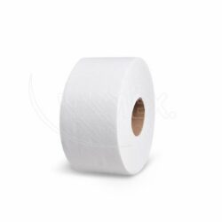 Hârtie igienică (Tissue) 2 straturi cu gofraj alb `JUMBO` Ø18cm 100m [12 buc]