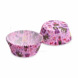 Formă din hârtie pentru copt (PAP) prințesă Ø50 x 30 mm [40 buc]