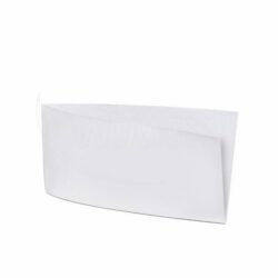 Pungă din hârtie albă 19 x 10 cm pentru hot dog [500 buc]