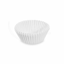 Cupă de hârtie pentru patiserie (PAP) albă Ø35 x 20 mm [1000 buc]