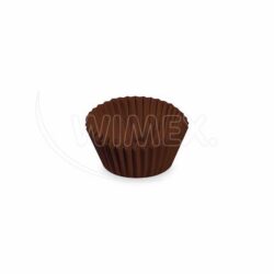 Cupă de hârtie pentru patiserie (PAP) maro Ø24 x 18 mm [1000 buc]