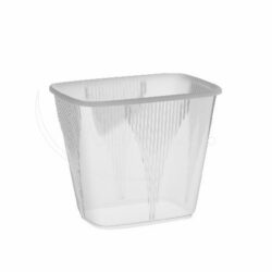 Bol (PP) ECONOMY dreptunghiular, transparent, 108 x 82 mm 500ml [1000 buc]