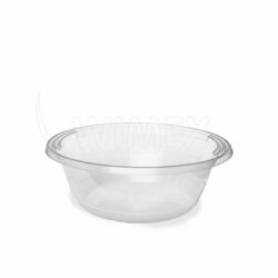 Bol pentru salată/supă transparent 600 ml (PP) [50 buc]