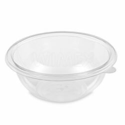 Bol pentru salată (rPET) PREMIUM transparent Ø199mm 1000ml [50 buc]