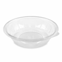 Bol pentru salată (rPET) transparent Ø230mm 1000ml [50 buc]