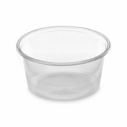 Bol pentru dressing (PP) transparent Ø70mm 80ml [50 buc]