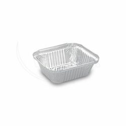 Caserolă (ALU) dreptunghiulară 145 x 120 x 41 mm 470ml