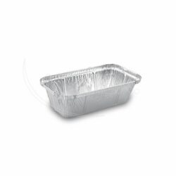 Caserolă (ALU) dreptunghiulară 201 x 109 x 49 mm 690ml