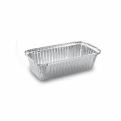 Caserolă (ALU) dreptunghiulară 218 x 114 x 54 mm 900ml