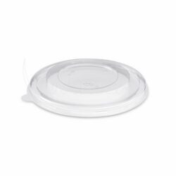 Capac (rPET) transparent pentru bolul din hârtie Ø150mm [50 buc]