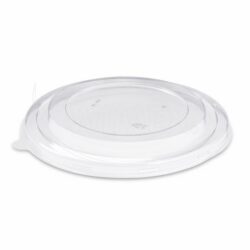 Capac (rPET) transparent pentru bolul din hârtie Ø185mm [50 buc]