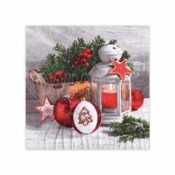 Șervețel cu 3 straturi Crăciun 33 x 33 cm [20 buc]