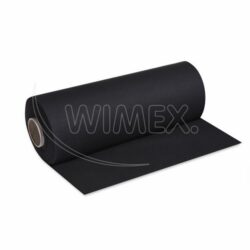 Bandă centrală de masă (PAP-Airlaid) PREMIUM neagră 40cm x 24m [1 buc]
