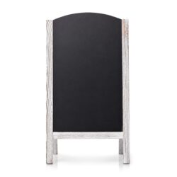 gastrokitchen tabla dubla pentru creta cu rama din lemn alba 81 x 45 cm (1)