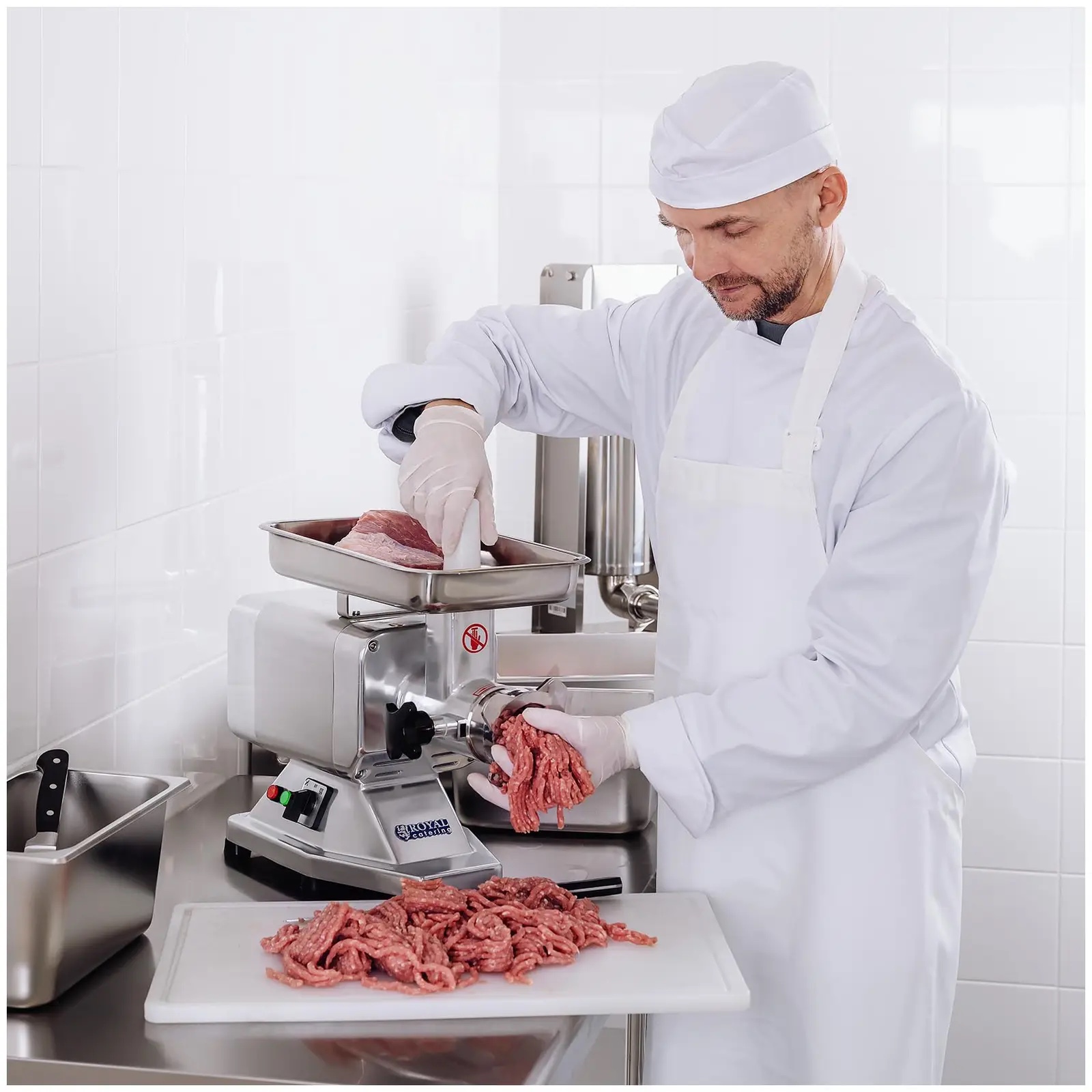 Mașină de tocat carne - 200 kg/h - PRO | RCFW-120PRO
