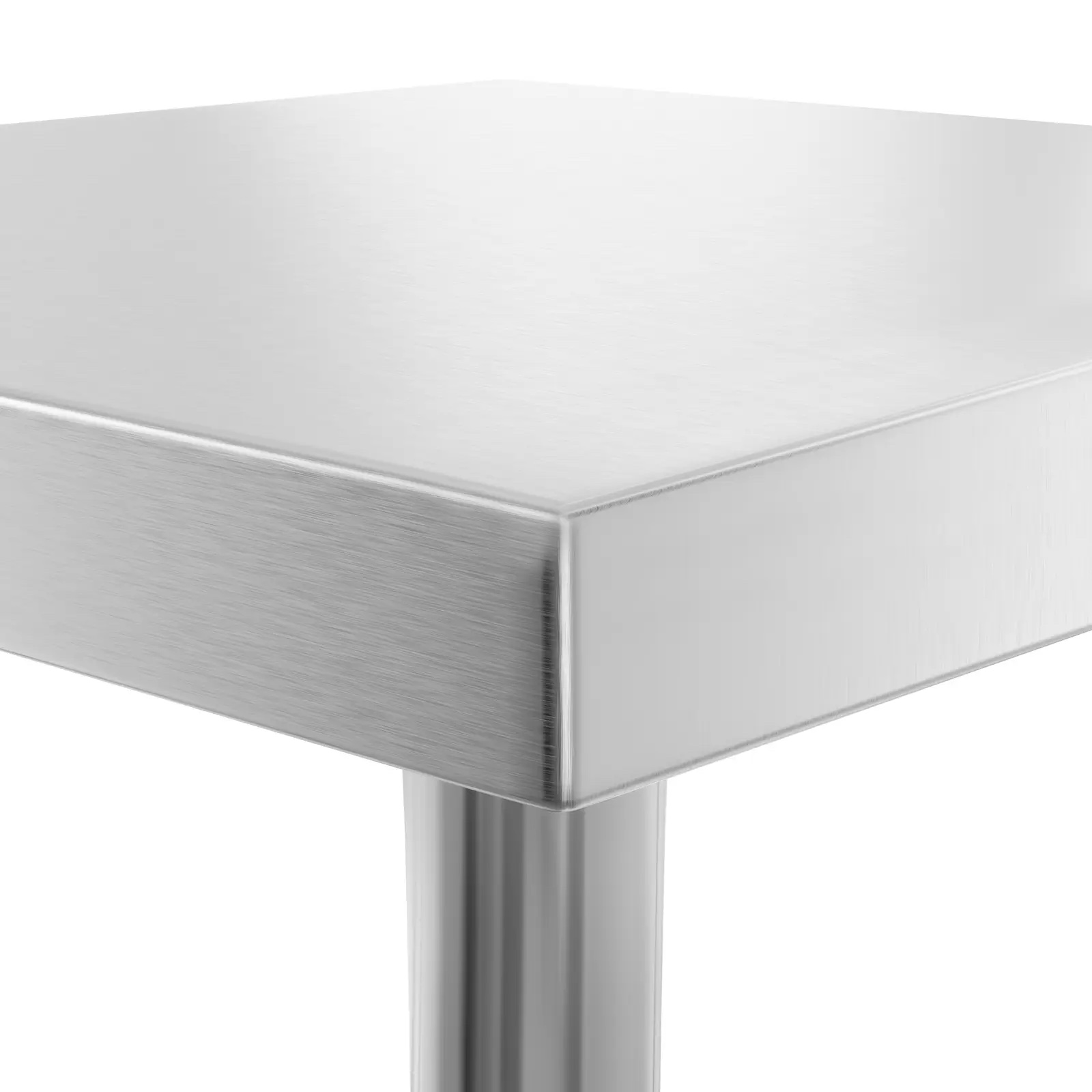 Masa de lucru din oțel inoxidabil - 60 x 60 cm - 250 kg | RCAT-60/60-NW