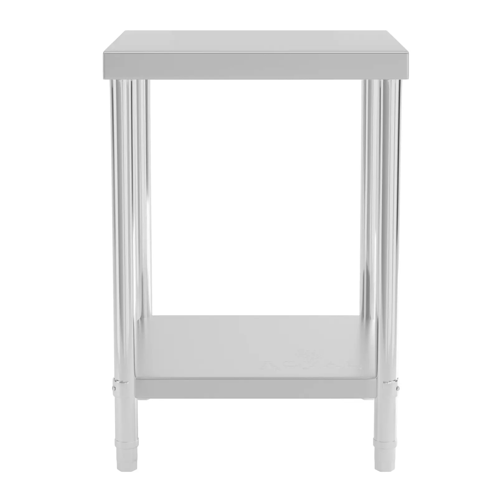 Masa de lucru din oțel inoxidabil - 60 x 60 cm - 250 kg | RCAT-60/60-NW