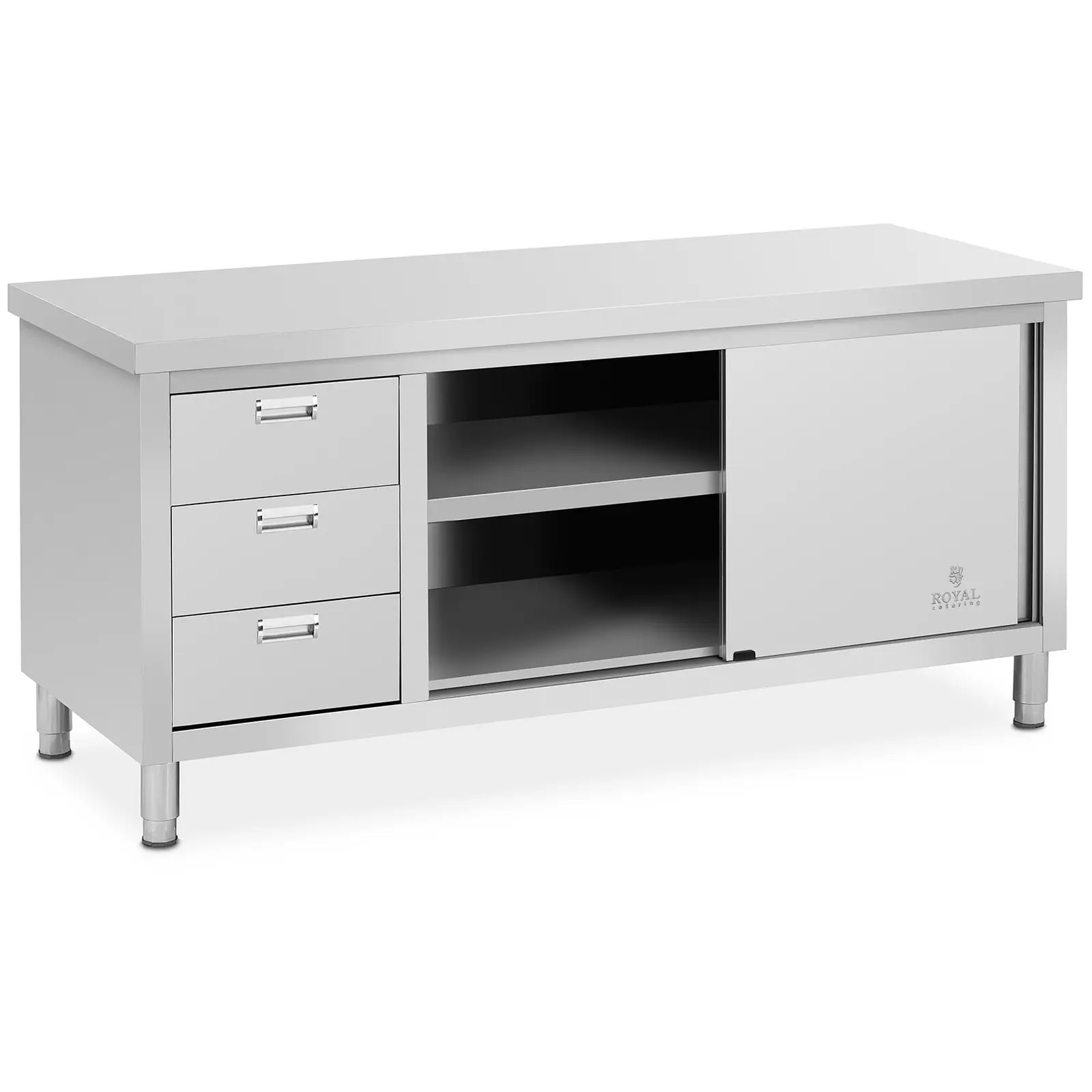 Dulap de lucru - uși glisante - 180 x 70 x 85 cm - 500 kg | RCSSCB-180X70-S