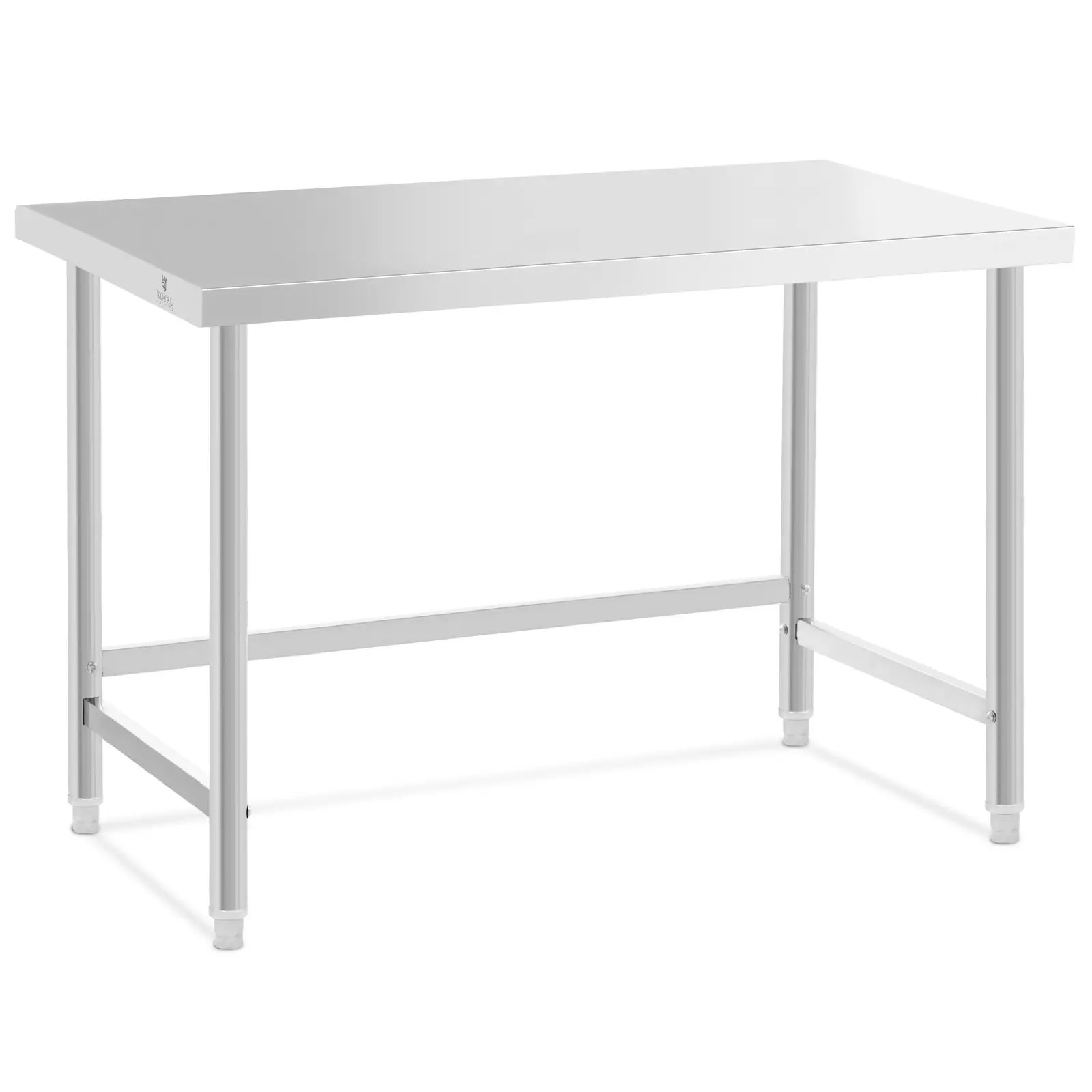 Masă de lucru - 120 x 60 cm - 300 kg - parte inferioară deschisă