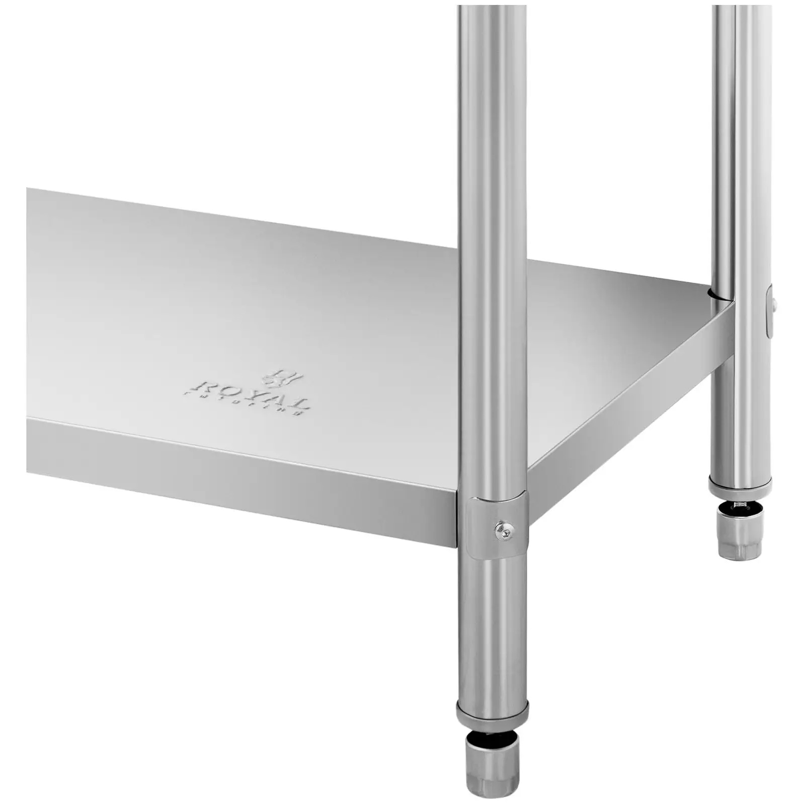 Masă de lucru - 2 polițe - 200 x 70 cm - 500 kg | RCAT-200/70-PS3SH