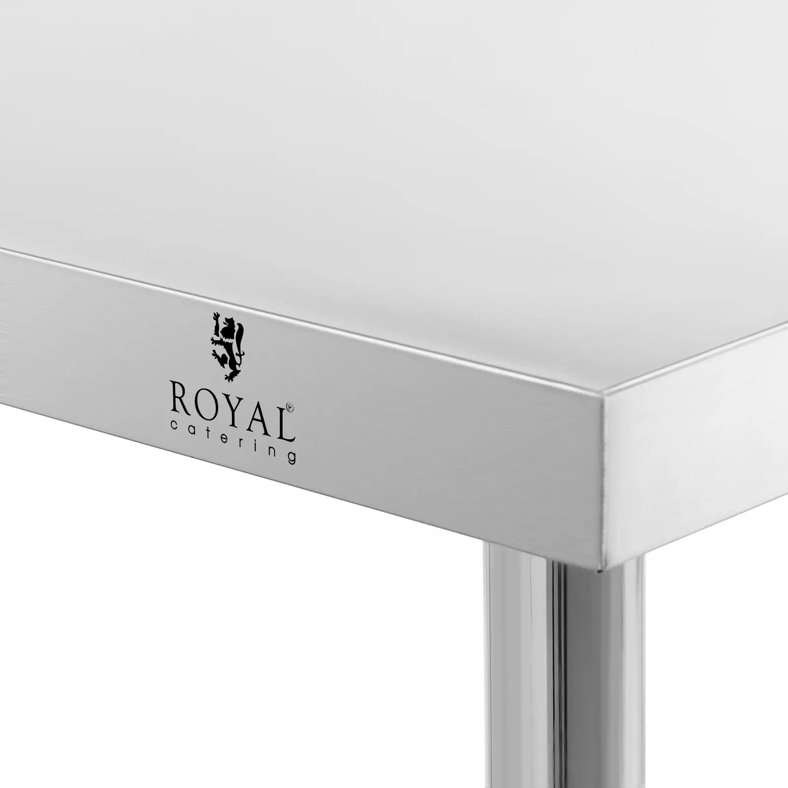 Masă de lucru - 200 x 60 cm - 300 kg - parte inferioară deschisă | RCAT-200/60-PS