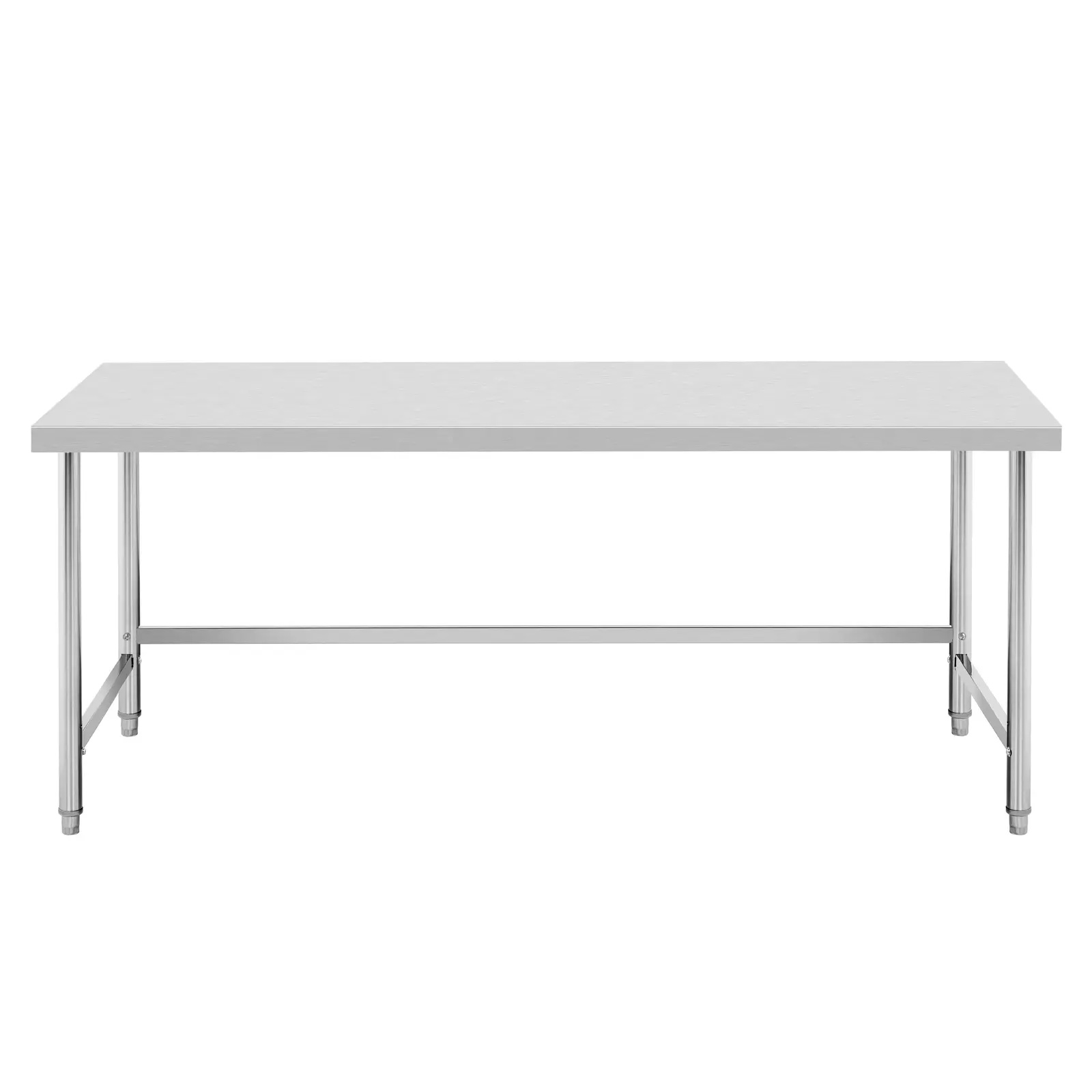 Masă de lucru - 200 x 60 cm - 300 kg - parte inferioară deschisă | RCAT-200/60-PS