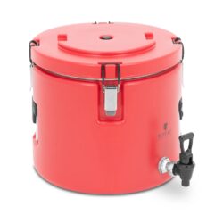 Termos gastronomic cu robinet roșu - 15 L | RC_TT_3