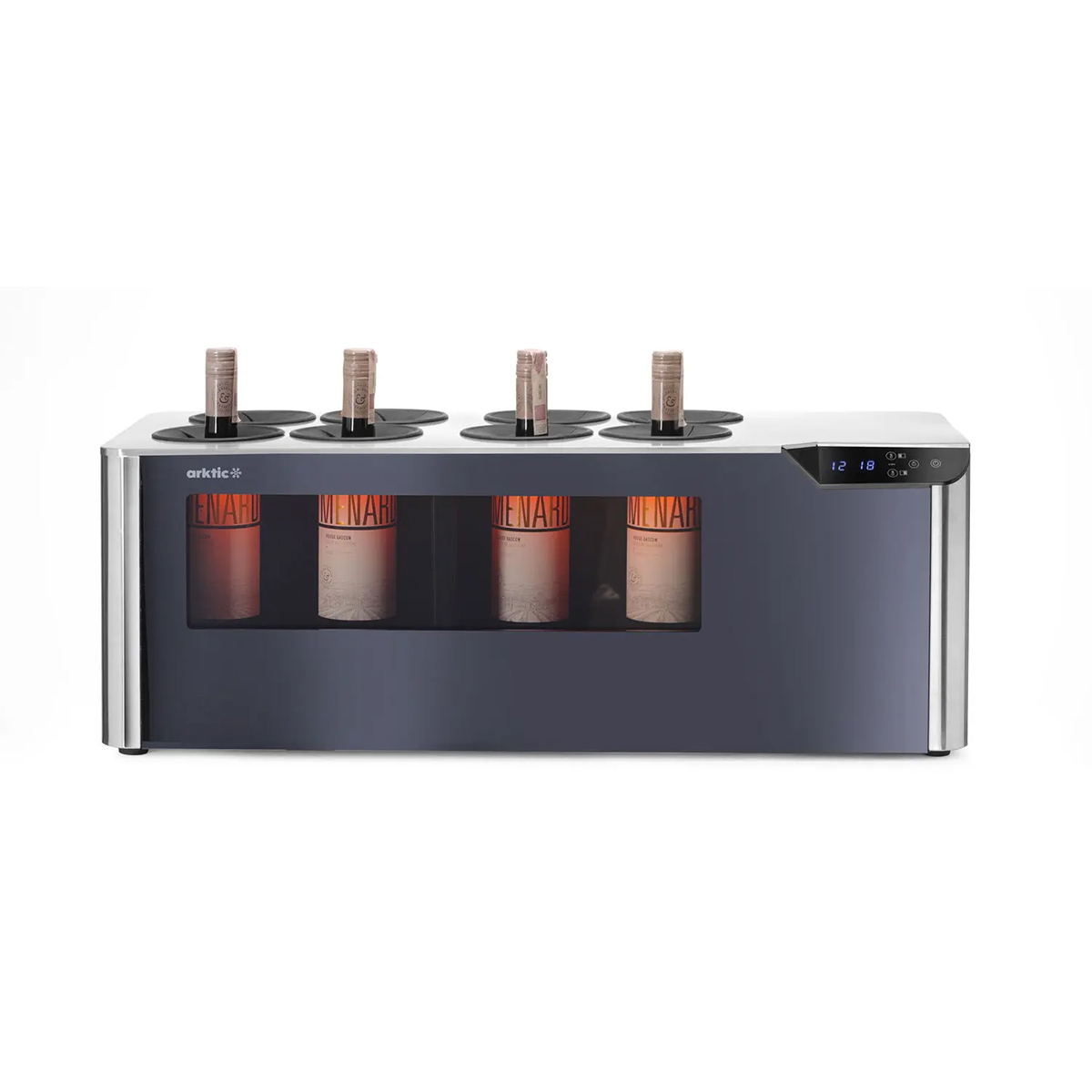 Frigiderul pentru vinuri Cellar – 8 sticle | Arktic 237380 este o soluție elegantă și practică pentru baruri, restaurante, crame și locuințe.