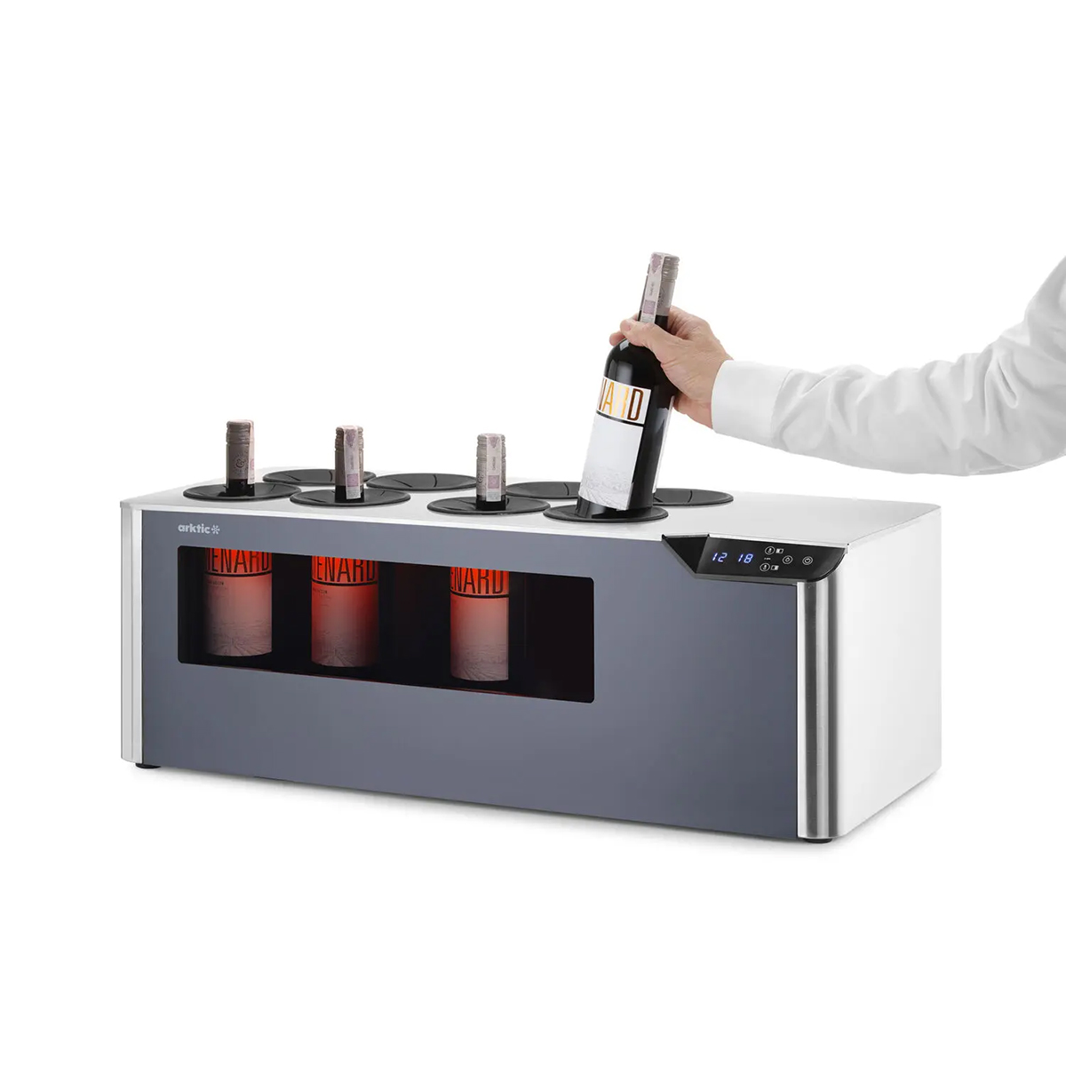 Arktic frigider pentru vinuri Cellar 8 sticle 237380 (5)